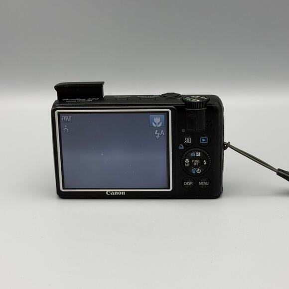 Canon PowerShot S90 Digital Camera | 10 MP | Black - Picture 5 of 5